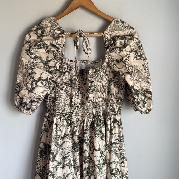 PARAISO BY STACY OLIVE GREEN PSALMS 92 DRESS LARGE - Picture 8 of 13